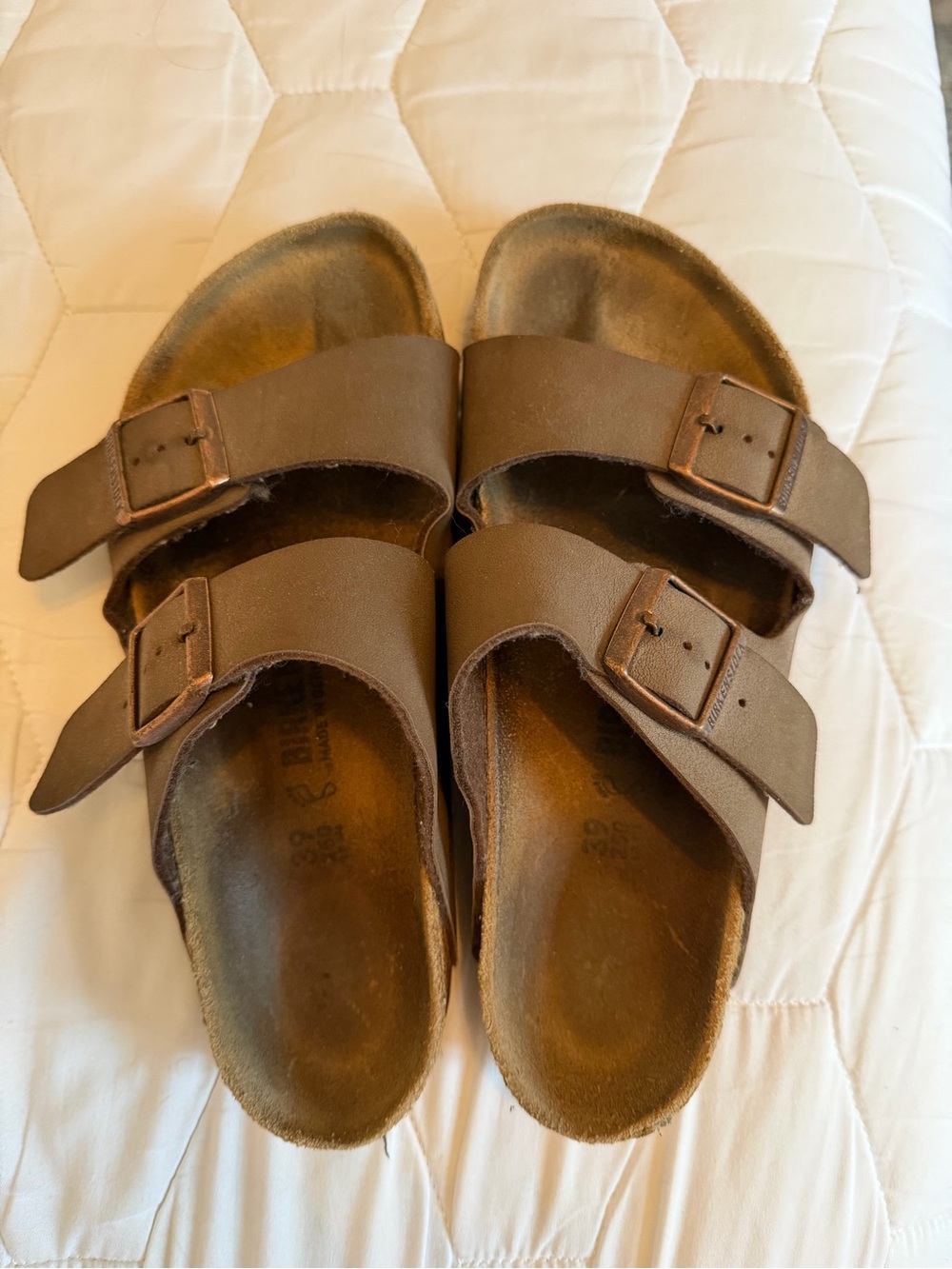 Birkenstock Brown Double Buckle Women's Sandals